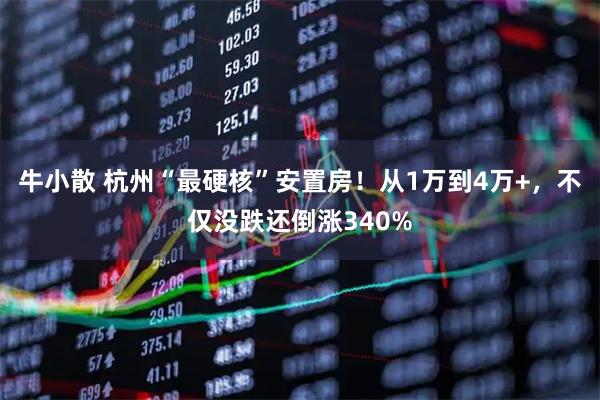 牛小散 杭州“最硬核”安置房！从1万到4万+，不仅没跌还倒涨340%